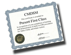 Certificate | Presort First Class